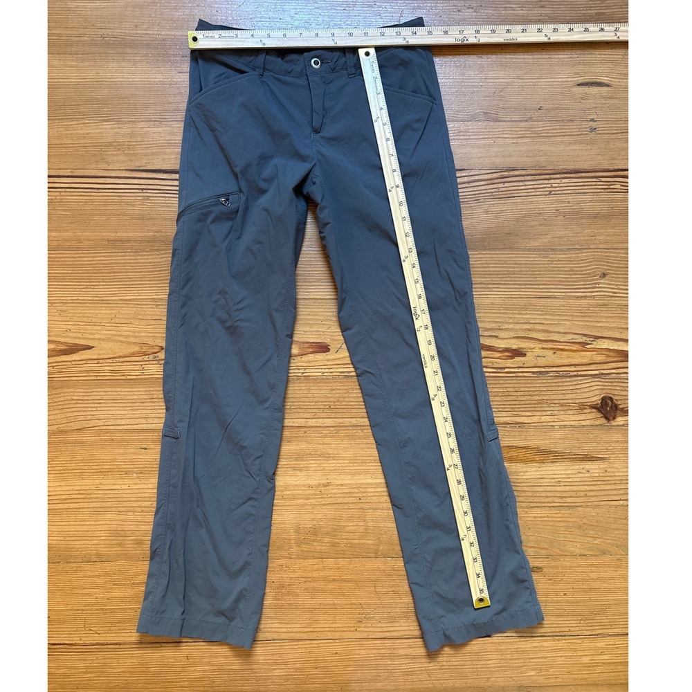 Patagonia Quandary Pants Women Grey Hiking Outdoor Straight Leg SIZE 4 - Picture 3 of 6